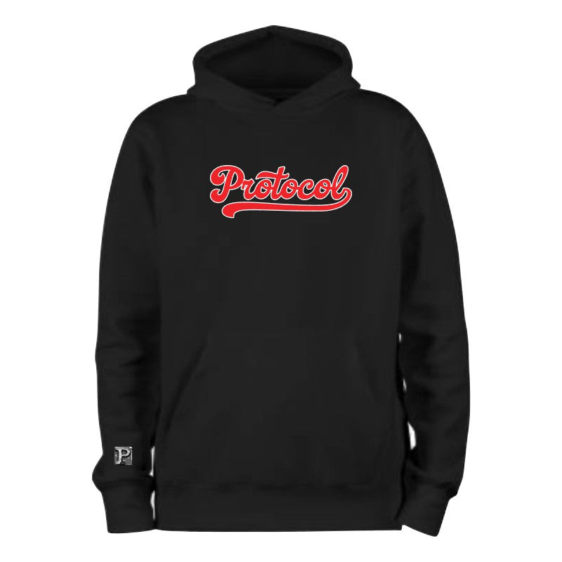 The "Protocol" Classic Script Hoodie