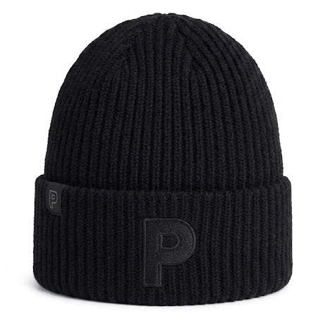 Mat Black Beanie